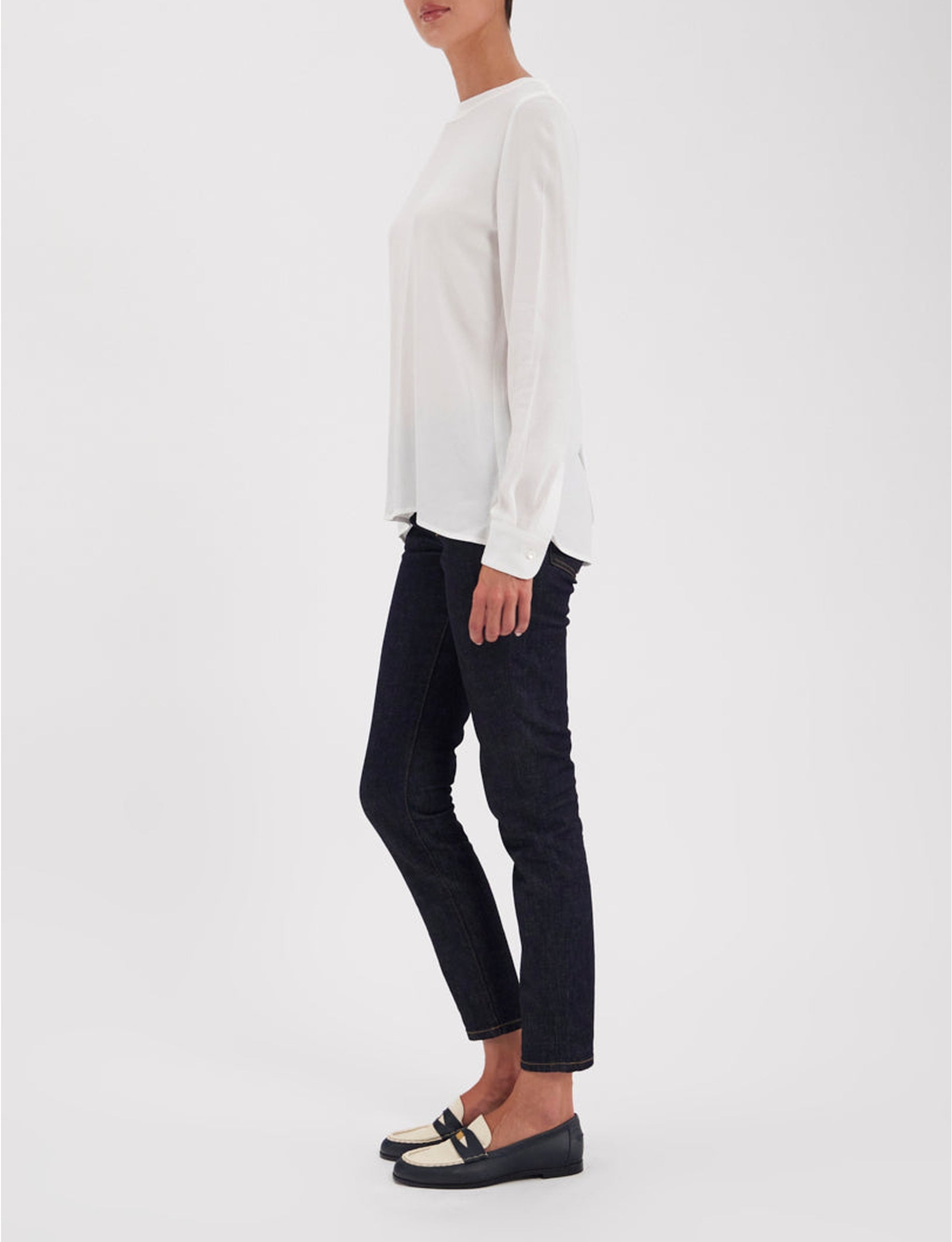 2qty RELIQUAT 65€ 25%  / Blouse nouée Philippine - Ecru