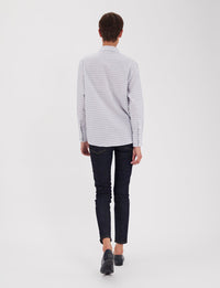 7qty RELIQUAT 80€ 0%  / Chemise droite Maureen - Ecru Multicolor