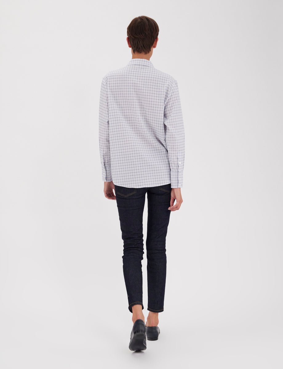 7qty RELIQUAT 80€ 0%  / Chemise droite Maureen - Ecru Multicolor