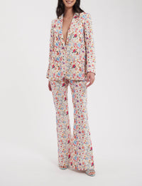 4qty RELIQUAT 180€ 62,5%  / Blazer droit Bruna - Ecru Multicolor