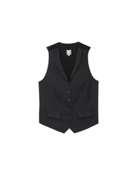 10qty RELIQUAT 90€ 11,8%  / Veston Robinson en lin - Black