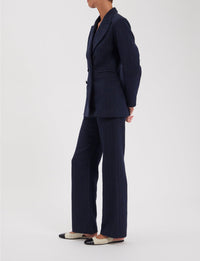 42qty RELIQUAT 150€ 23,9%  / Blazer croisé Bart - Blue Navy