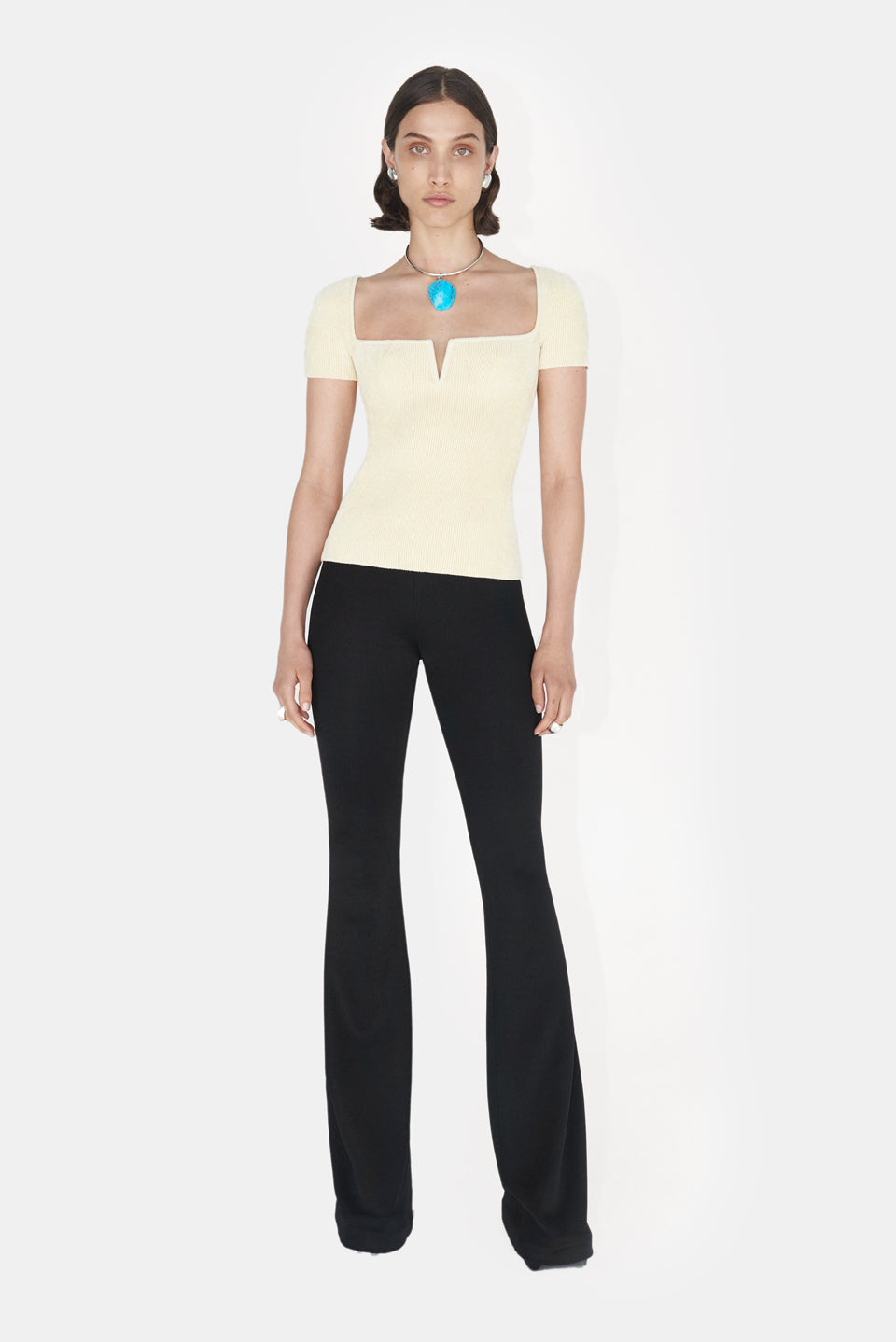 Velvet Freya Top - Vanilla