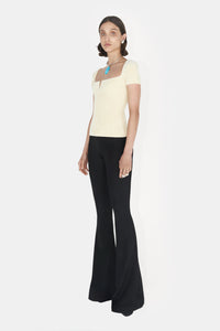 Velvet Freya Top - Vanilla