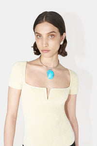 Velvet Freya Top - Vanilla