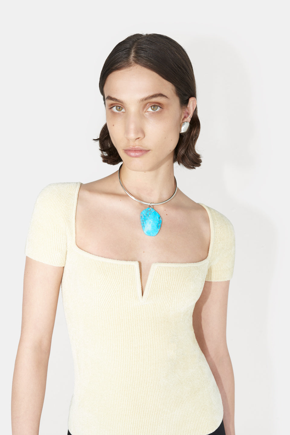 Velvet Freya Top - Vanilla