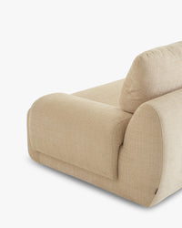 Canapé 3 places Nublo - Tweed Beige Dune