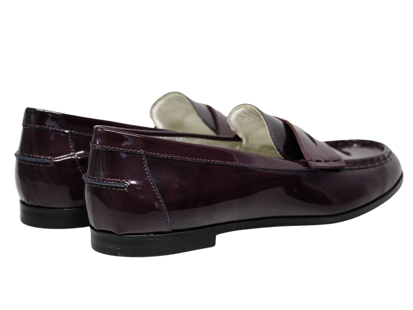 4qty NEW  / Mocassins Elvire en cuir - Eaux