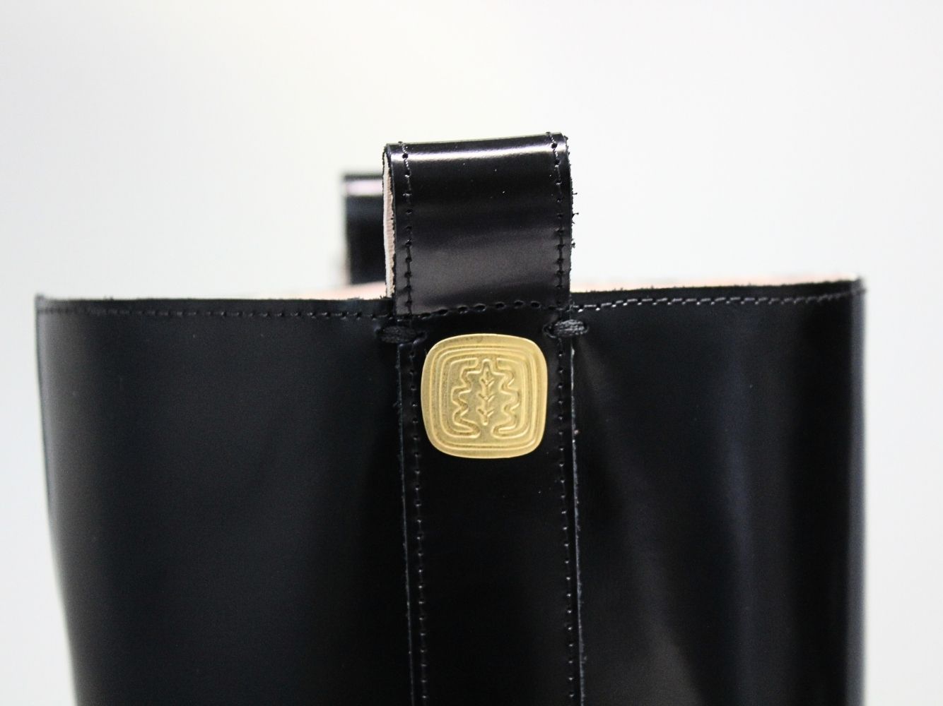 1qty NEW  / Bottines Lana en cuir -  Nero