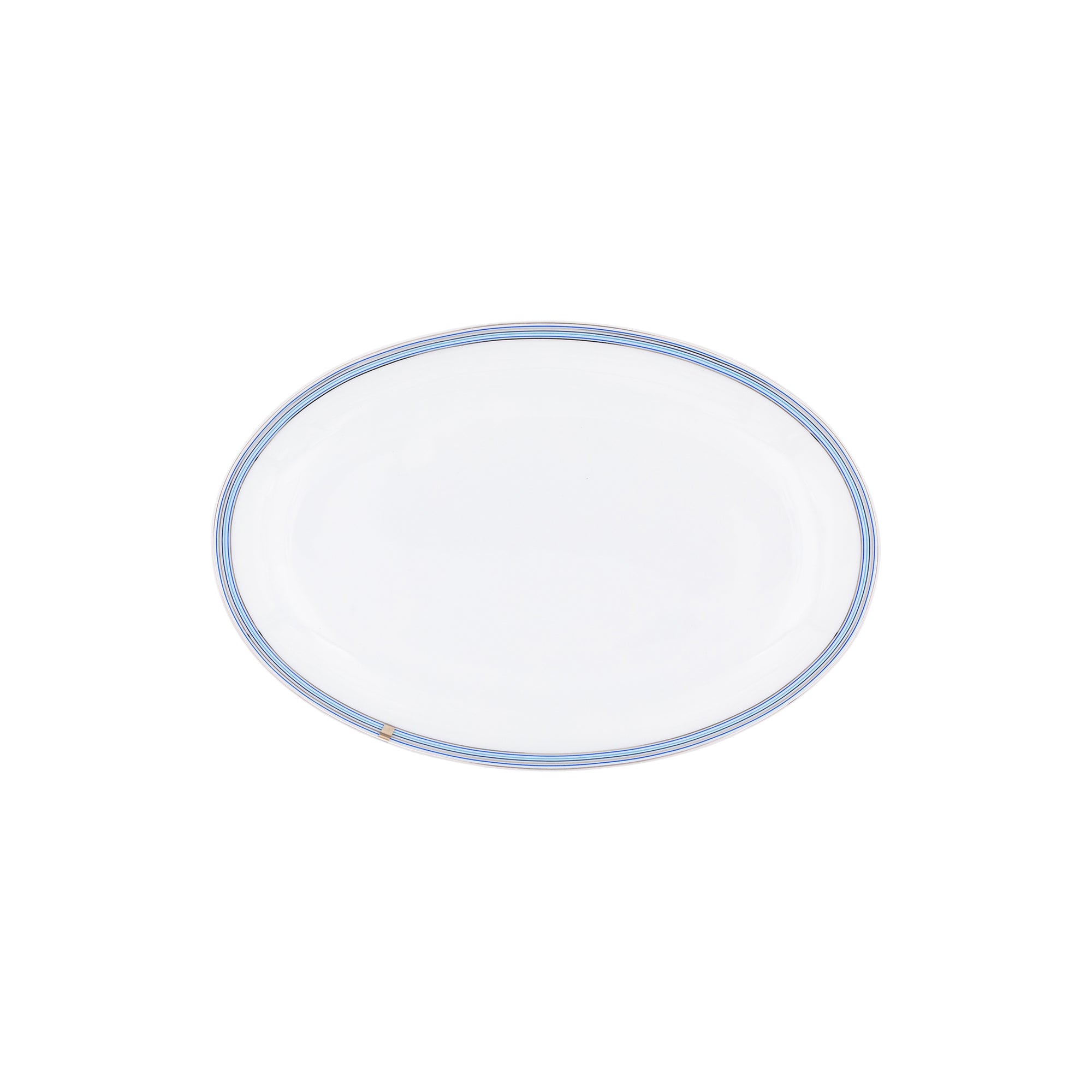 Ravier Cape Cod en porcelaine - Indigo
