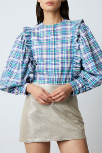 Blouse Dustin Western - Blue