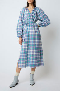 Robe longue Sasha Western - Blue