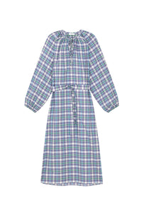 Robe longue Sasha Western - Blue