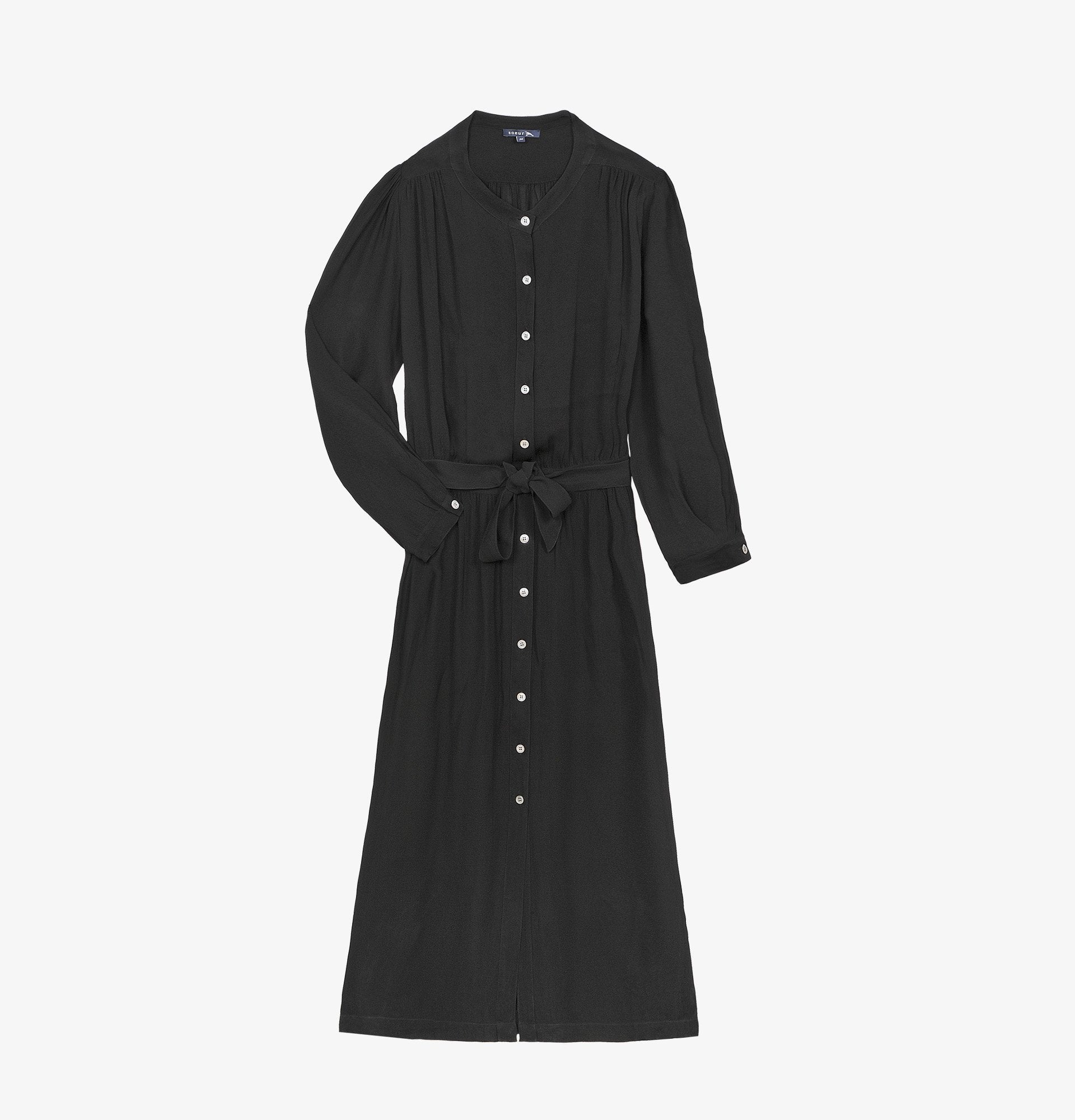 NOIR _ Robe Christina - Noir