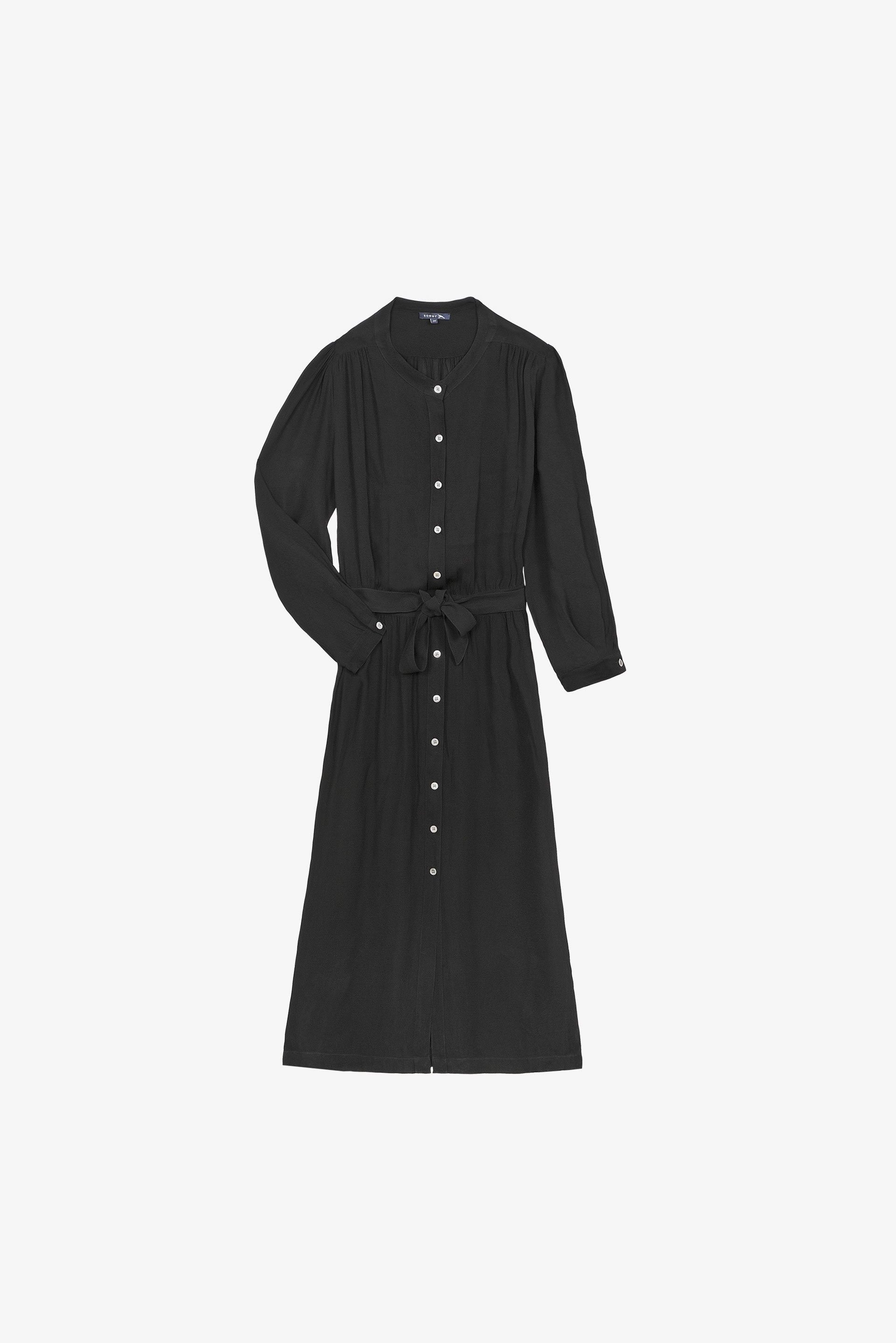 NOIR _ Robe Christina - Noir