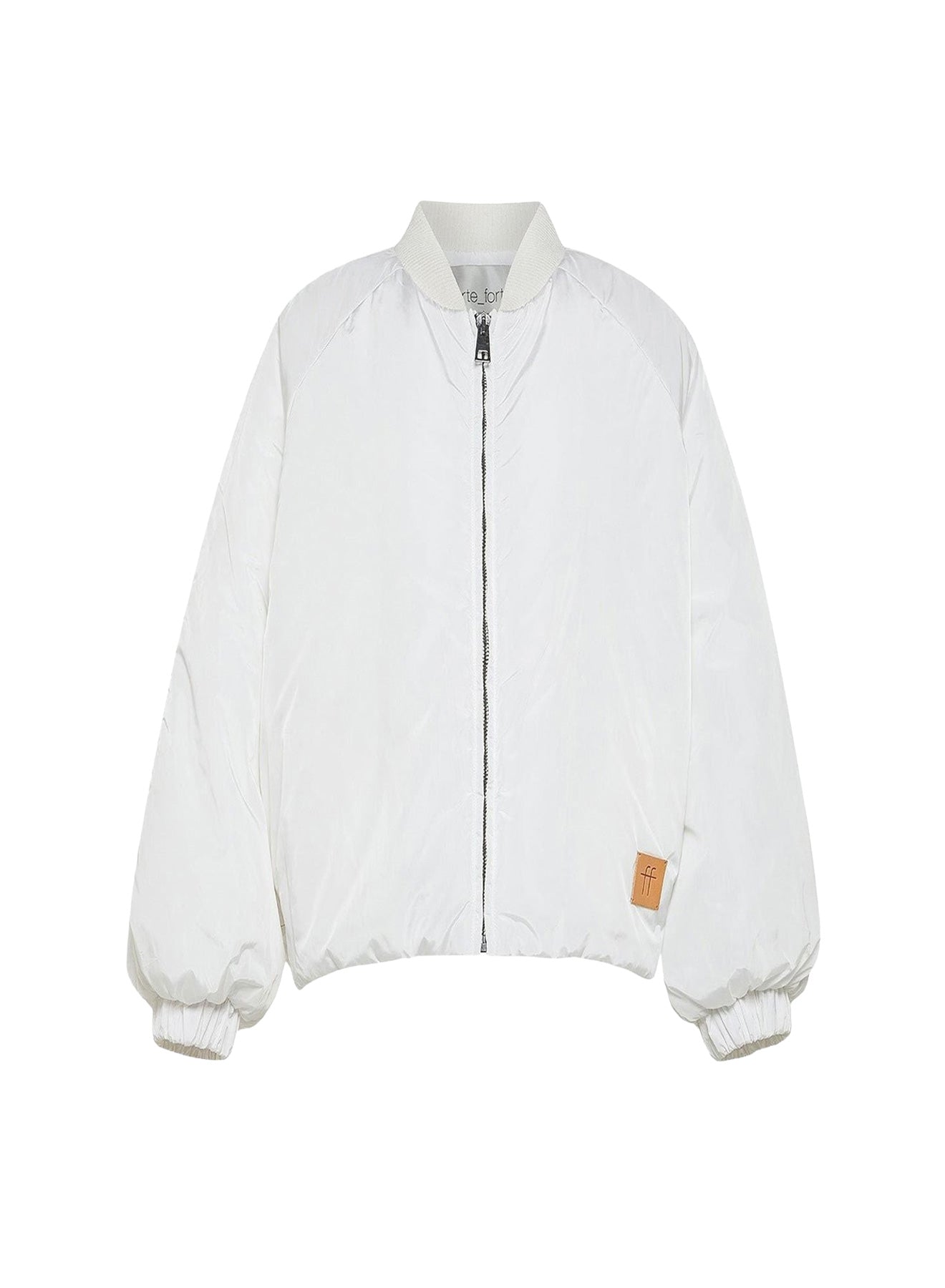 Blouson aviateur matelassé à bords tricotés - Frangipani