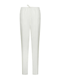Pantalon élastiqué en laine - Rice
