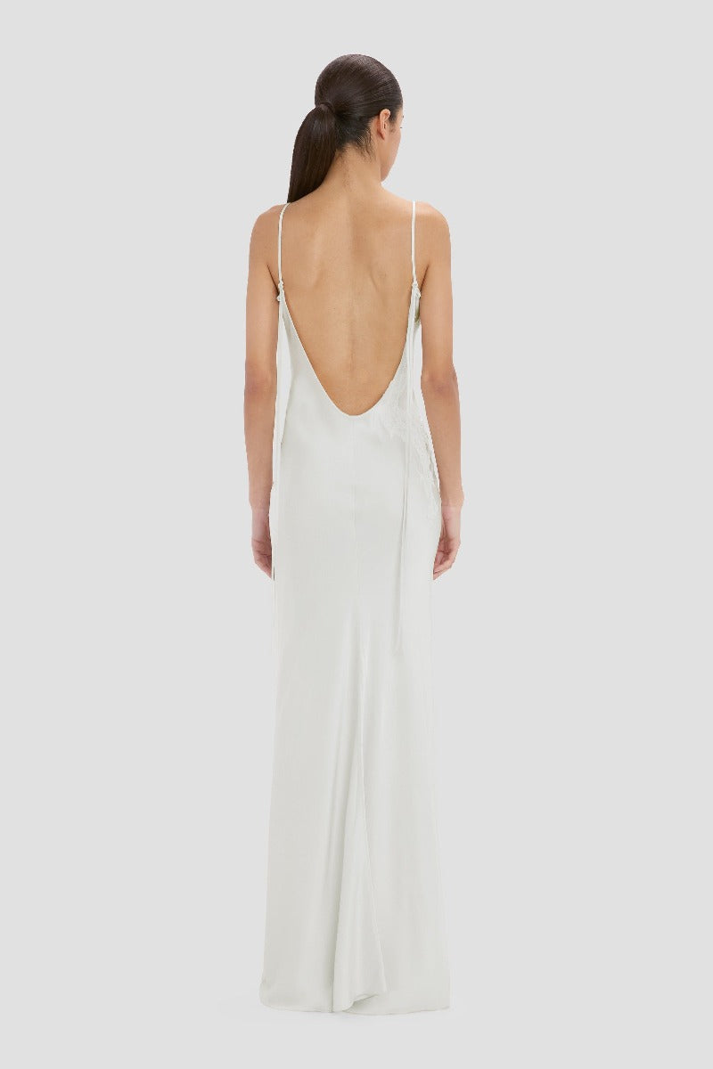 Lace Detail Cami Dress - Magnesium