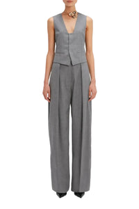 Waistcoat - Grey Melange