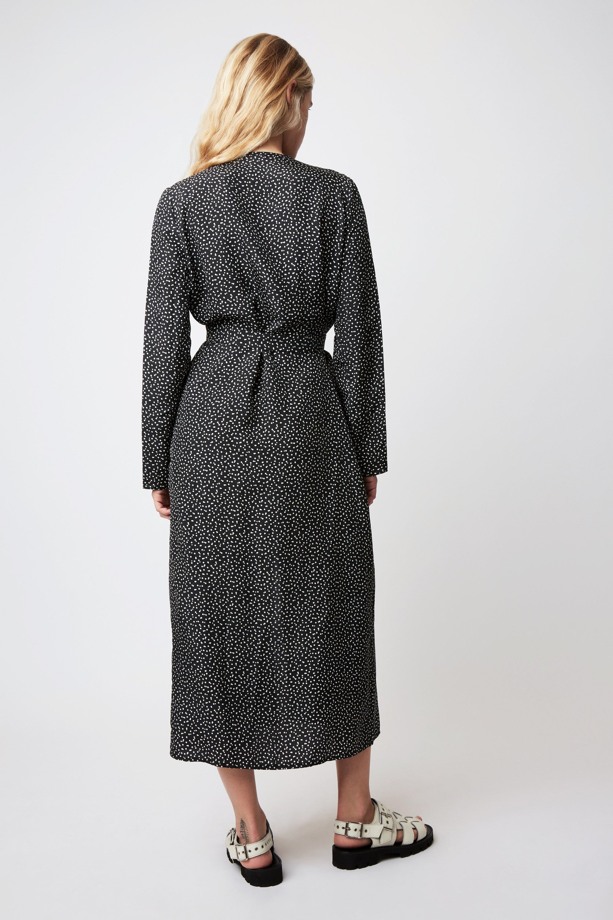 Robe longue Edward Tic Tac - Noir