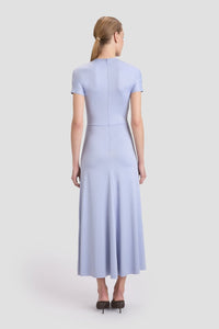 Blaire Midi Dress - Delphinium