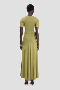 Blaire Midi Dress - Greenfinch