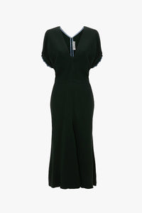Edith Midi Dress - Dark Pine