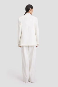 Classic Tailored Jacket - Ivory