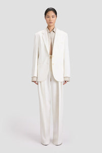 Classic Tailored Jacket - Ivory