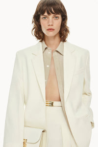 Classic Tailored Jacket - Ivory