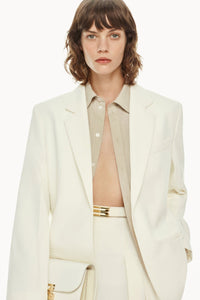 Classic Tailored Jacket - Ivory