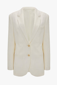 Classic Tailored Jacket - Ivory