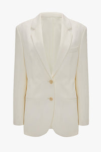 Classic Tailored Jacket - Ivory