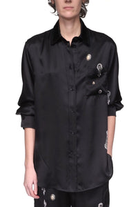 Pyjama Shirt - Black