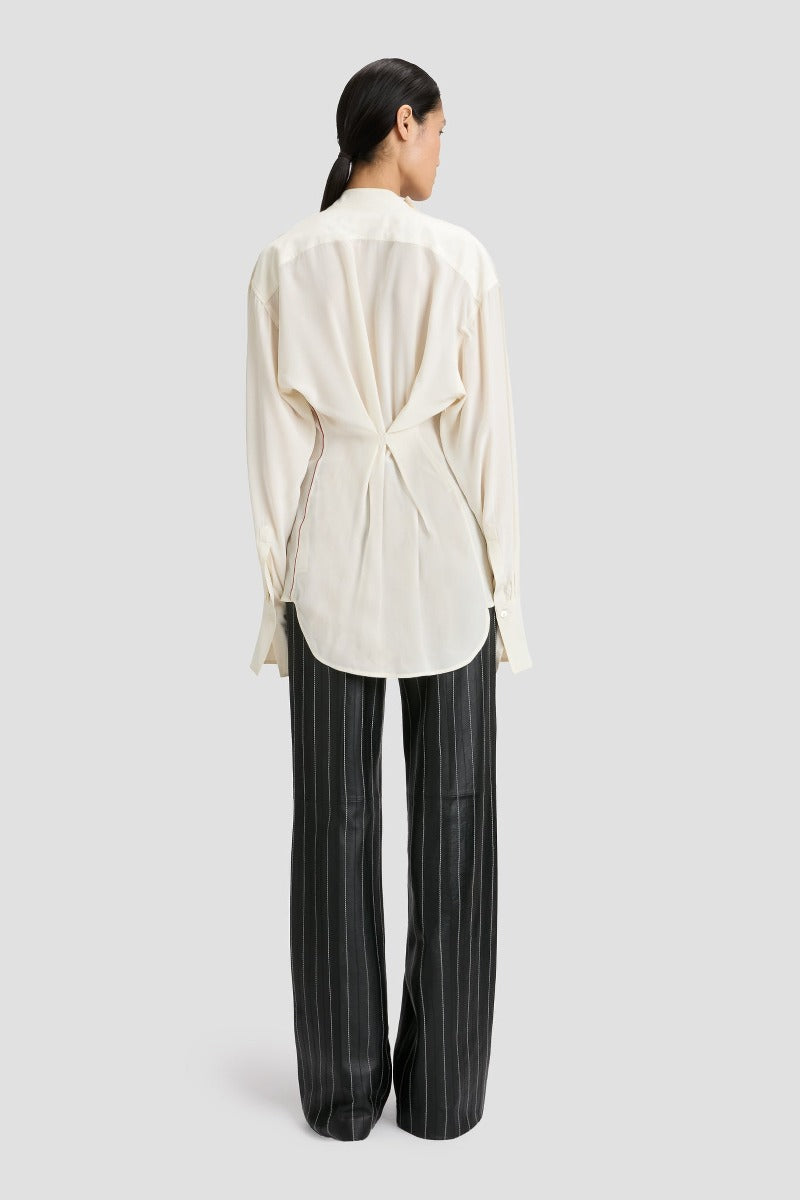 Drape Detail Blouse - Ivory