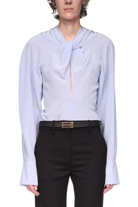 Twist Detail Top - Delphinium