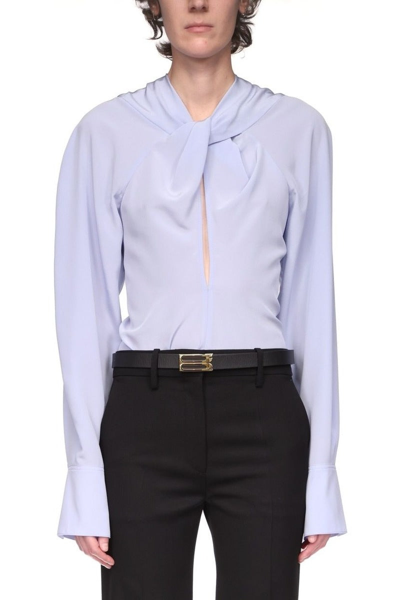Twist Detail Top - Delphinium