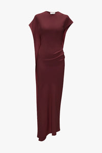 Victoria Midi Dress - Cinnabar Red