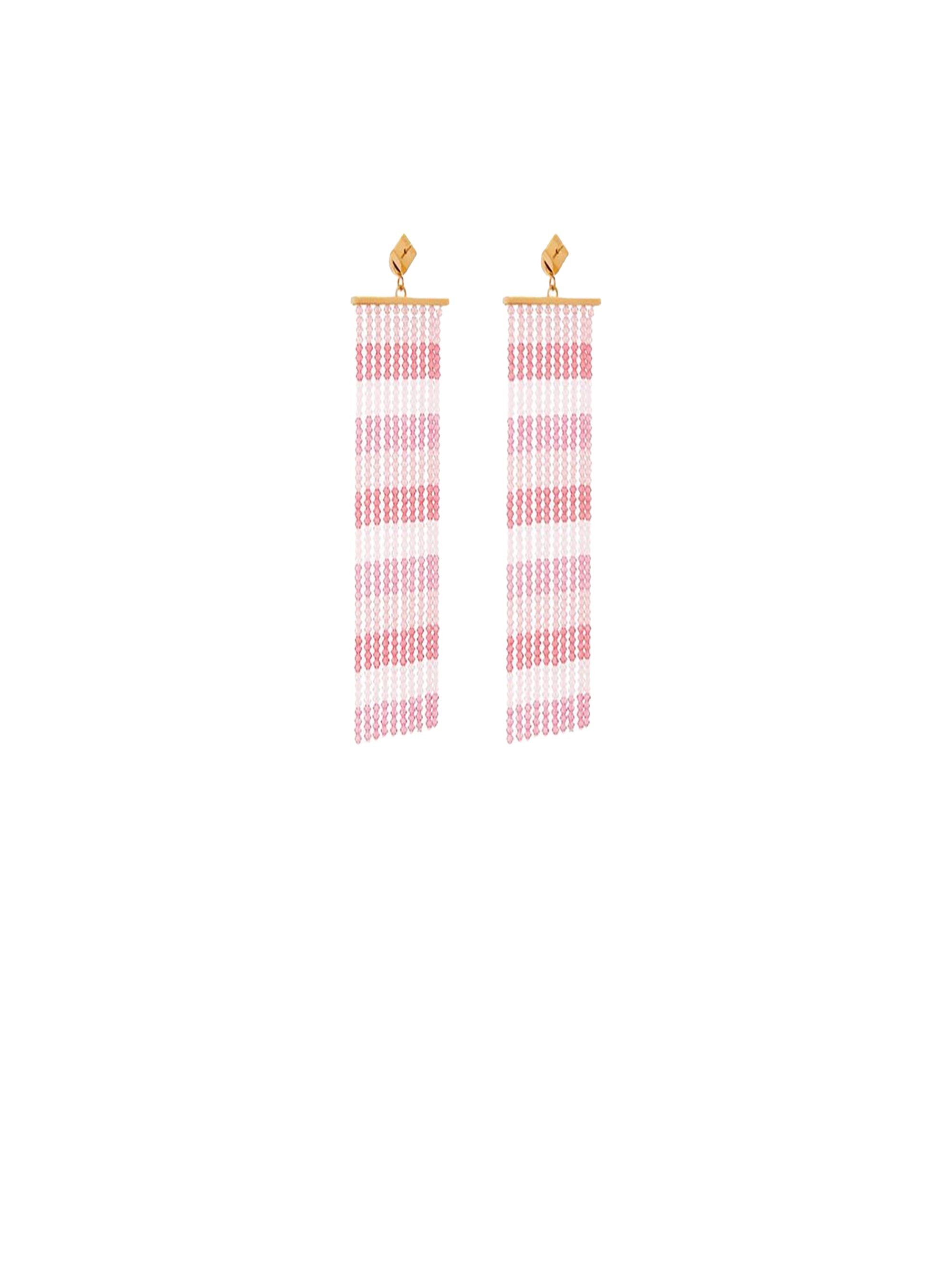 Boucles d'oreilles Rideaux - Pink