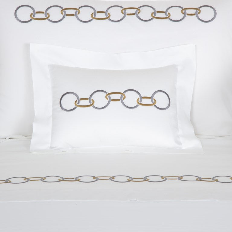 LINKS EMBROIDERY / BOUDOIR TAIE D'OREILLER