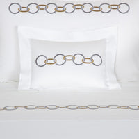 LINKS EMBROIDERY / BOUDOIR TAIE D'OREILLER