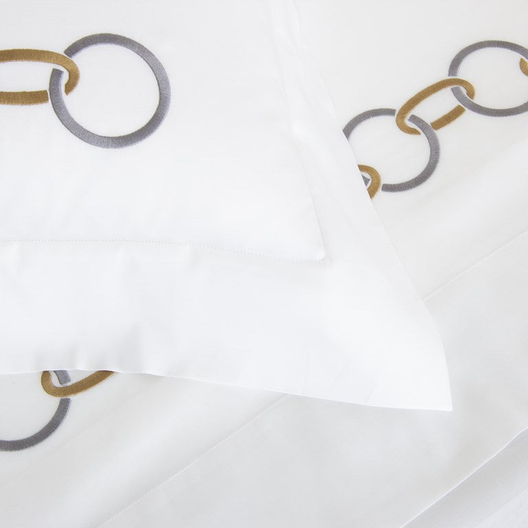 LINKS EMBROIDERY / TAIE D'OREILLER