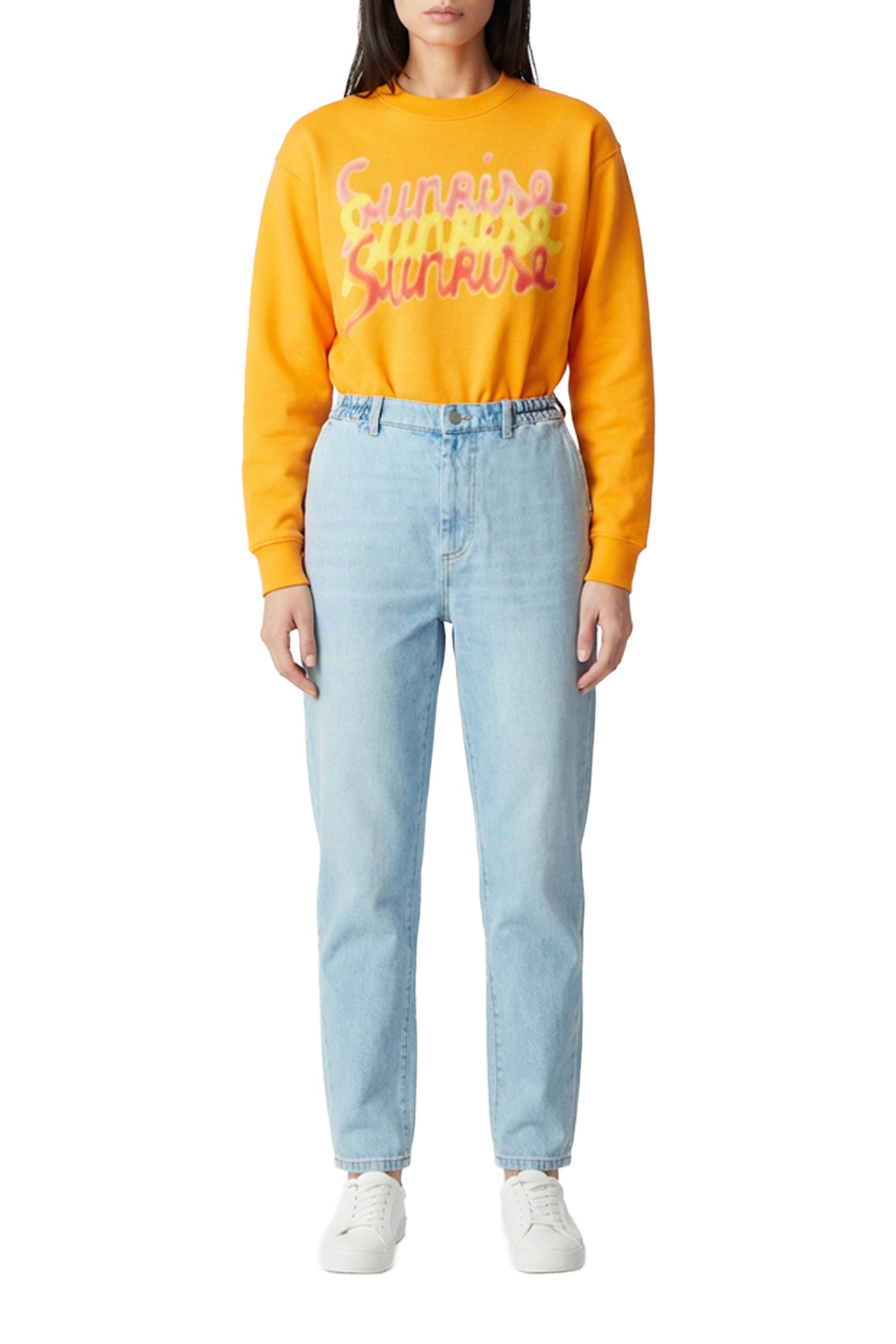 Sweatshirt Louis Sunrise - Mandarine