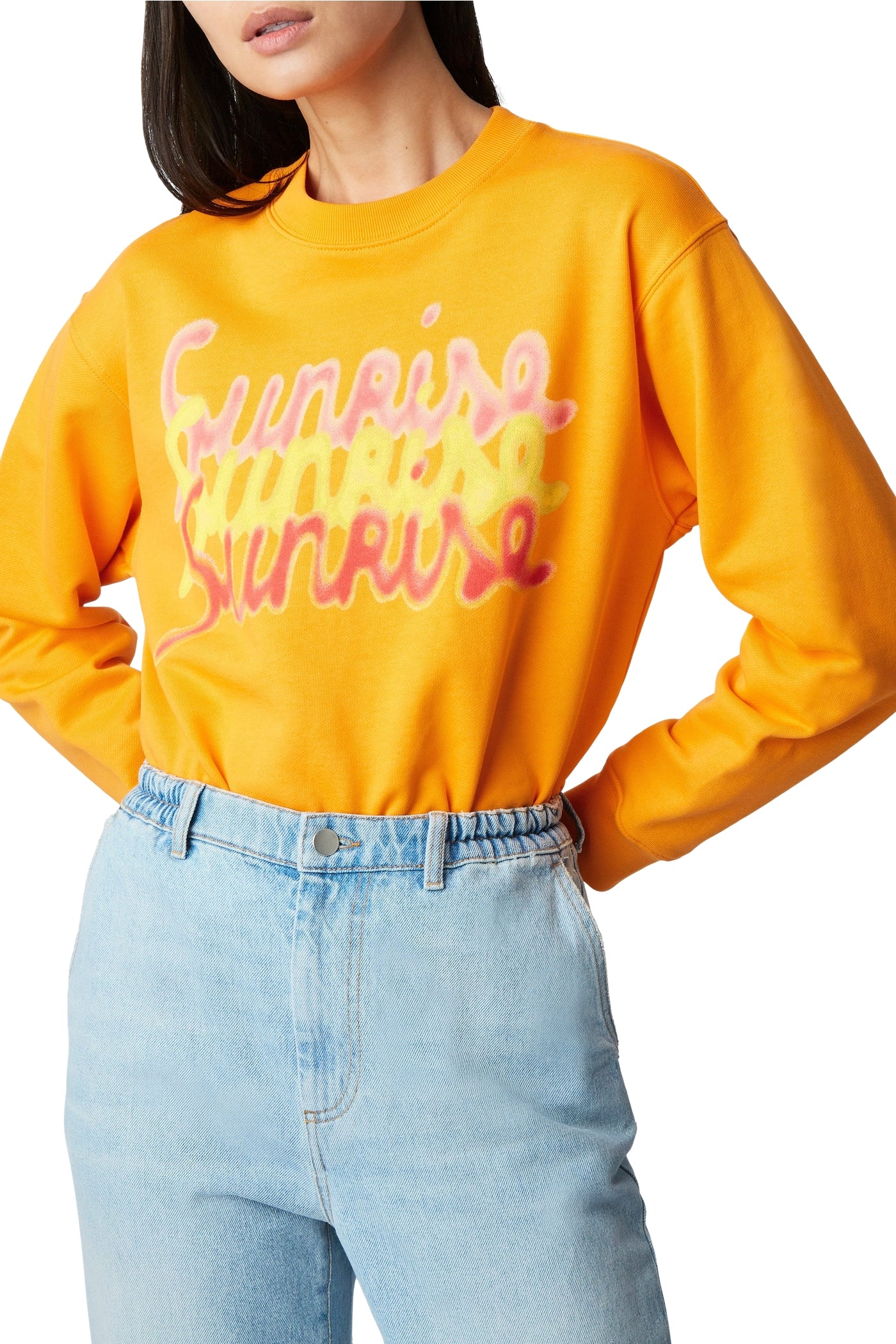 Sweatshirt Louis Sunrise - Mandarine