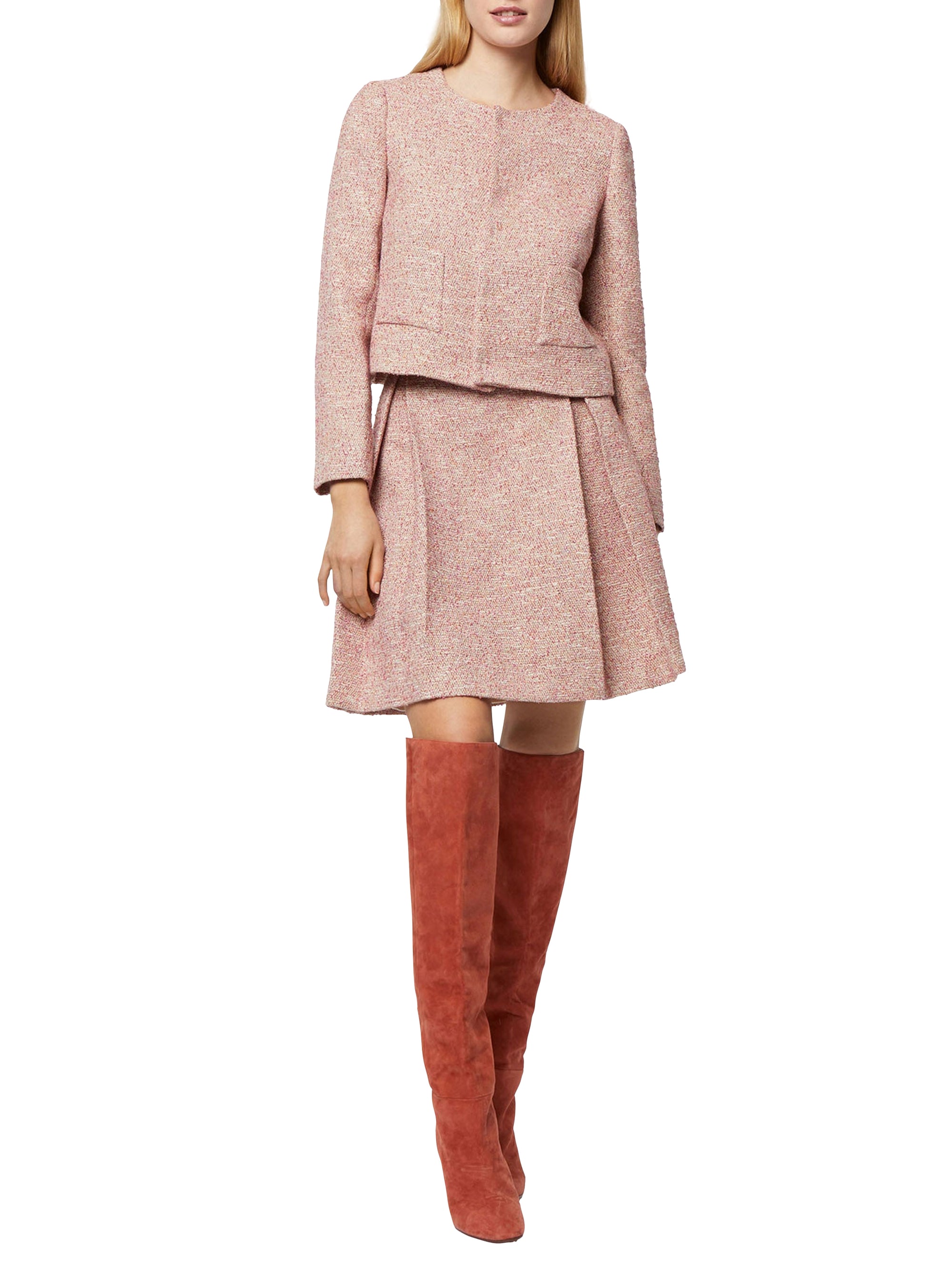 Tweed pocket jacket - Multicolor