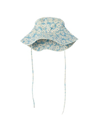 90's Sun hat - Blue Daisy
