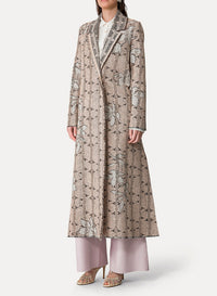Manteau en jacquard Dune Lily - Cipria