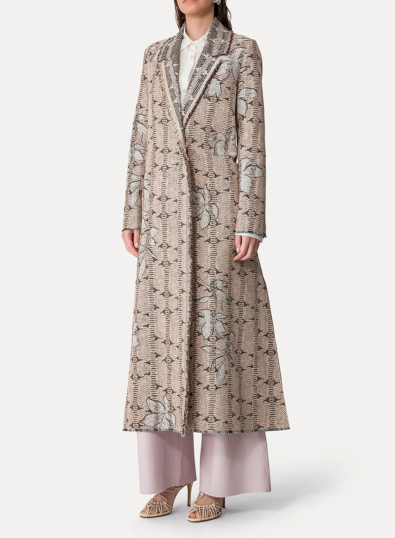 Manteau en jacquard Dune Lily - Cipria