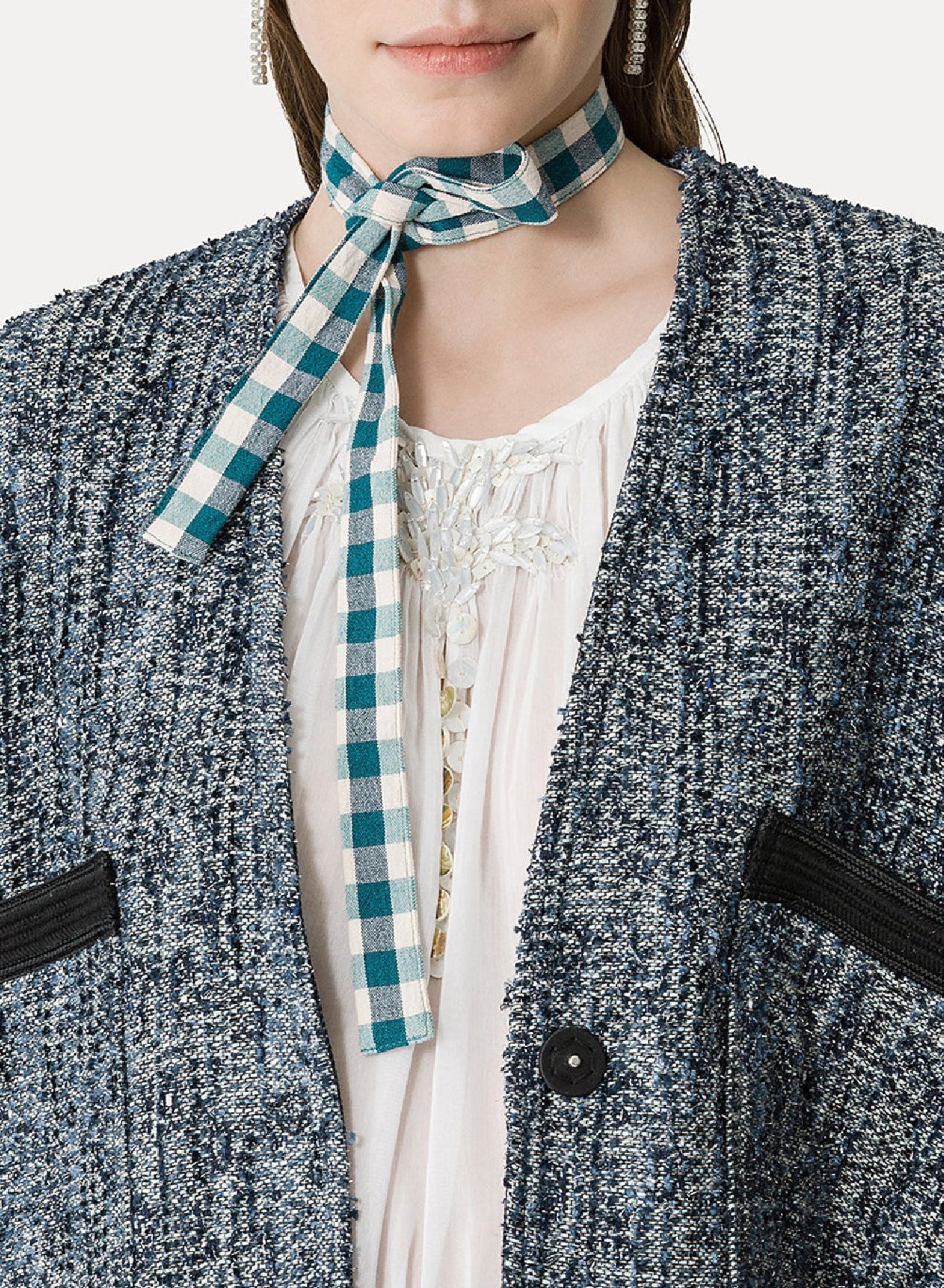 Tweed jacket - Abisso