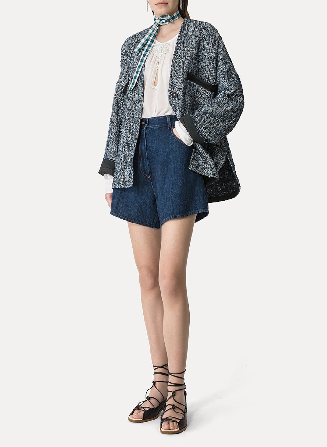 Tweed jacket - Abisso